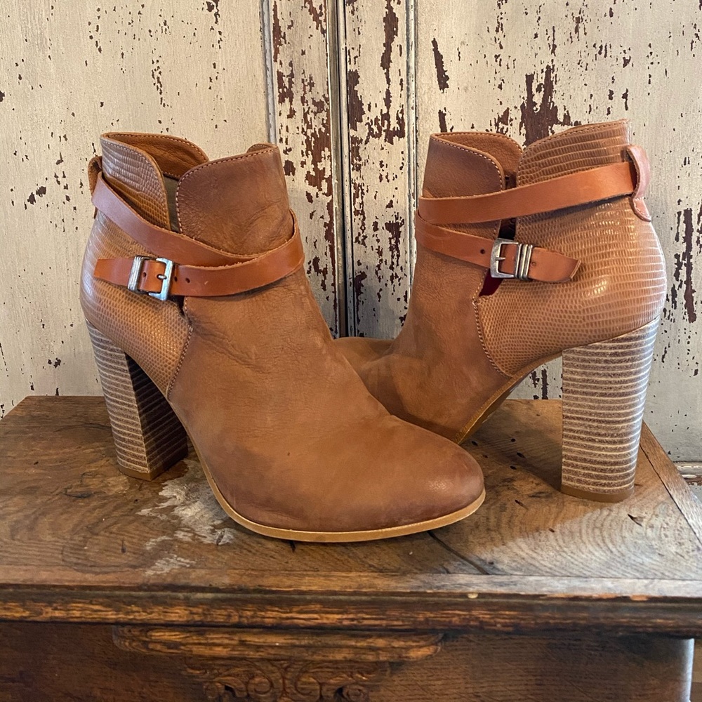 Tan Booties